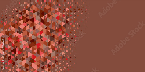  Multicolored abstract Triangle background with variety of triangular shapes and colors, triangles or concave with Copy space 