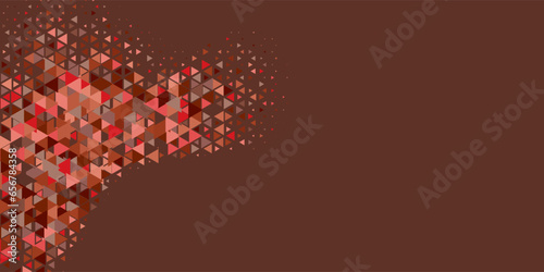  Multicolored abstract Triangle background with variety of triangular shapes and colors, triangles or concave with Copy space 