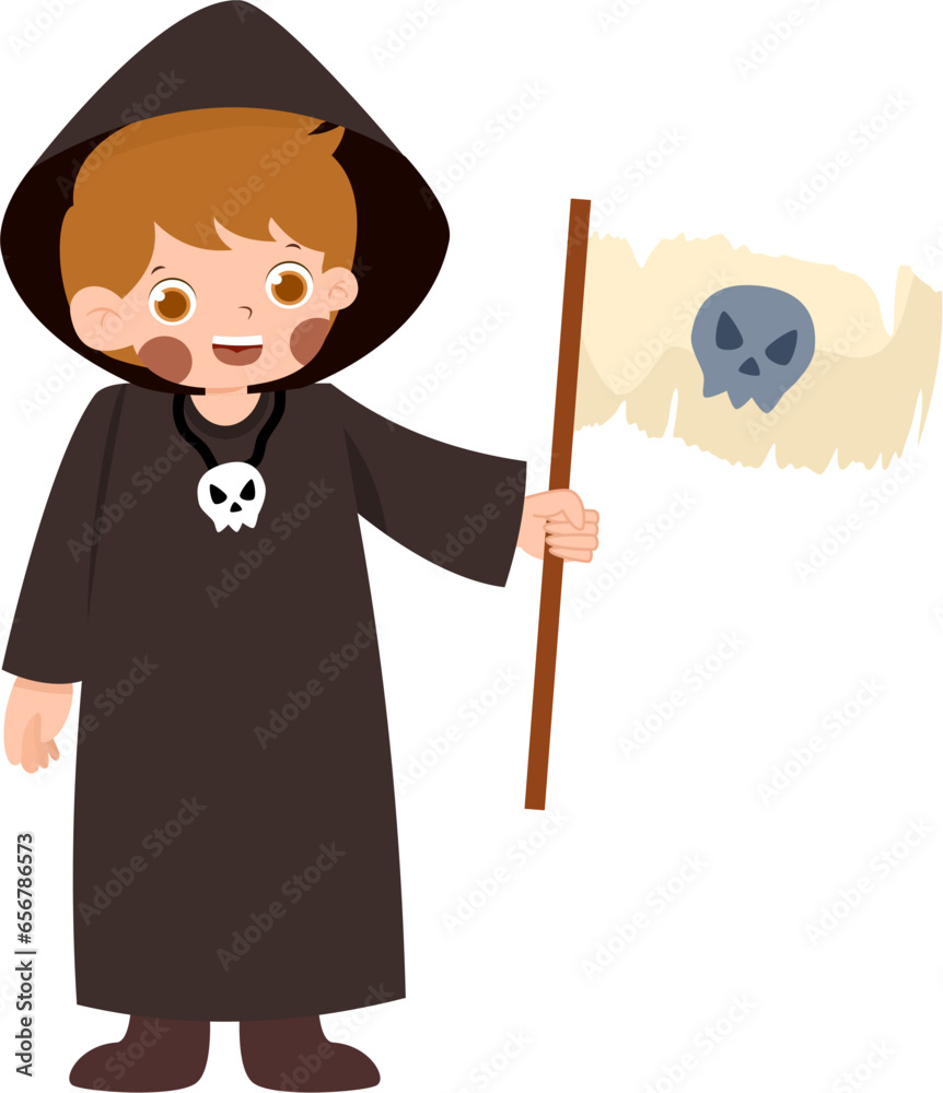 Kid in Halloween Costume Kid in Halloween Costume