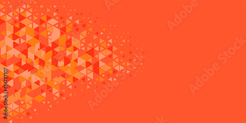  Multicolored abstract Triangle background with variety of triangular shapes and colors, triangles or concave with Copy space 