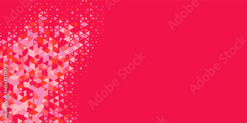  Multicolored abstract Triangle background with variety of triangular shapes and colors, triangles or concave with Copy space 