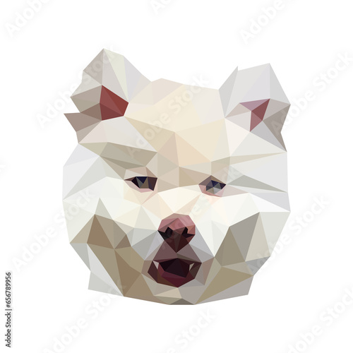 Dog Polygonal Portraits  Various Breeds PNG
