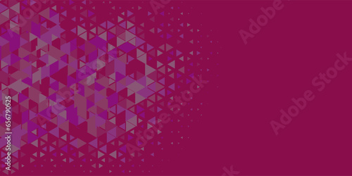  Multicolored abstract Triangle background with variety of triangular shapes and colors, triangles or concave with Copy space 