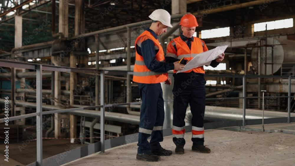 Project visualization, Factory draft, Worker input. While at factory, blueprints become focal point for both engineer and construction worker. Project visualization, Factory draft, Worker input. While at factory, blueprints become focal point for both engineer and construction worker.