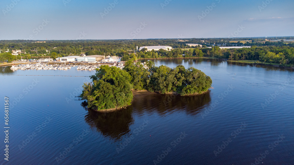 View of the river