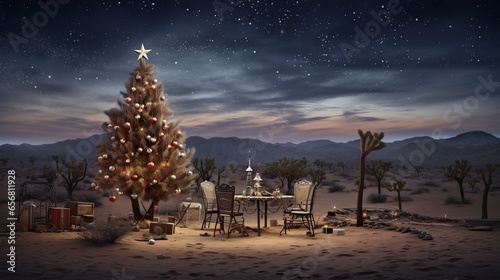 Christmas in the desert - a Southwestern twist on Santa's Village and a true winter haven photo