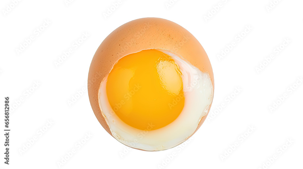 egg isolated on white background