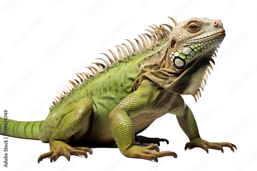 Fototapeta premium Iguana Isolated