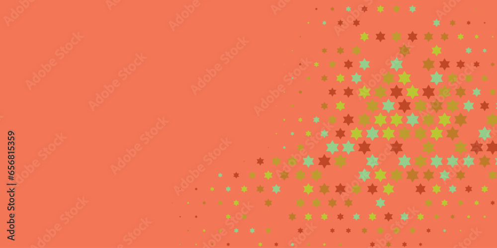 Stars wide banner Two Color Abstract Illustration background beautiful wallpaper of colorful multi sizes stars Stars wide banner Two Color Abstract Illustration background beautiful wallpaper of colorful multi sizes stars