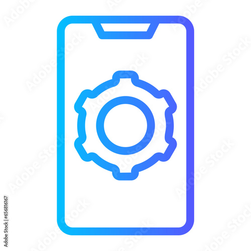 settings gradient icon
