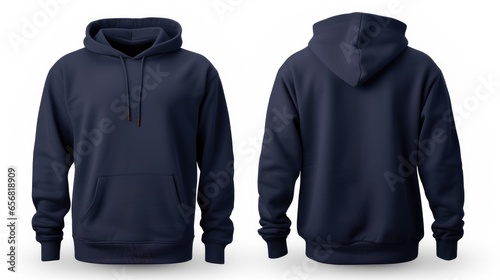 front navy blue hoodie, back navy blue hoodie, set of navy blue hoodie, navy blue hoodie, navy blue hoodie mockup, navy blue hoodie isolated, navy blue hoodie on white background, easy to cut out
