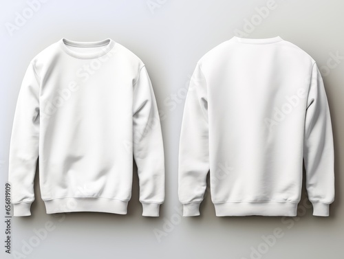 front white sweatshirt, back white sweatshirt, set of white sweatshirt, white sweatshirt, white sweatshirt mockup, white sweatshirt template, white sweatshirt isolated, sweat shirt, easy to cut out 