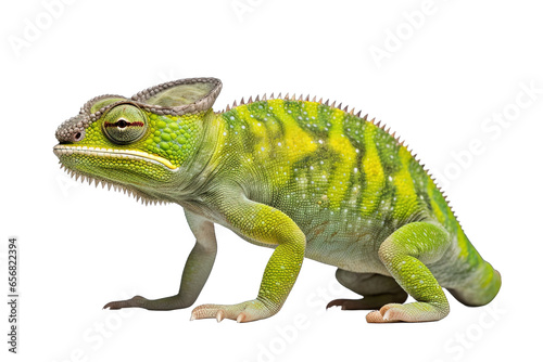 Lizard Chameleon Isolated