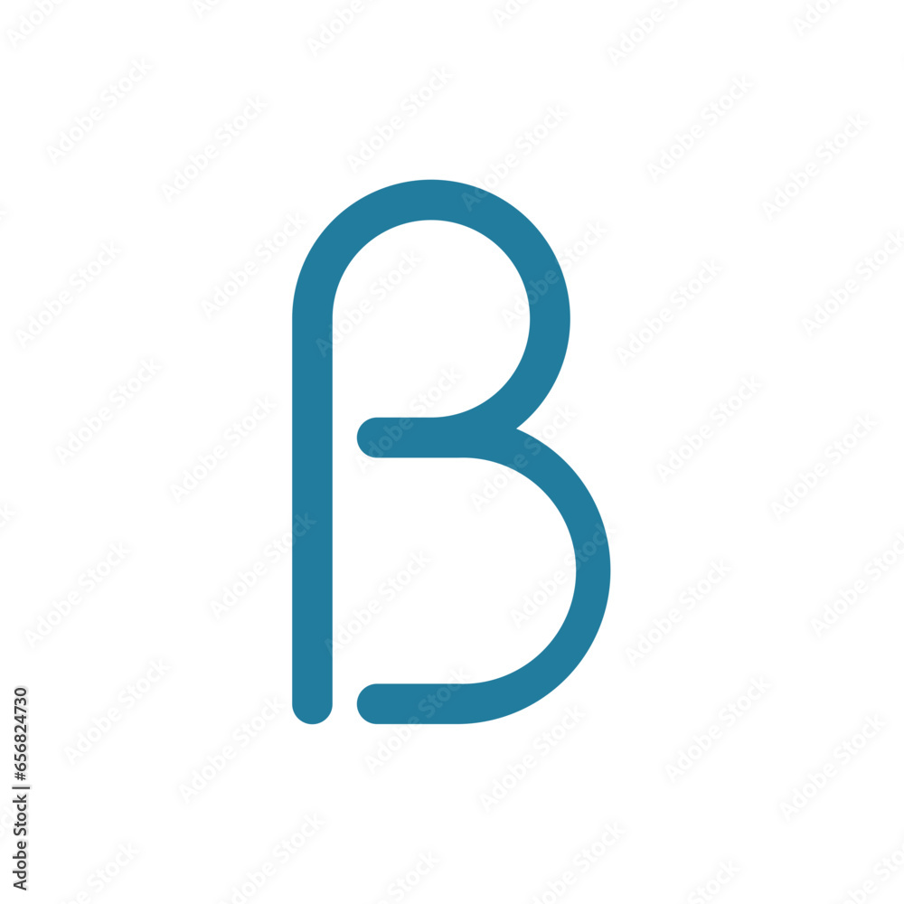 Monogram initial b letter mark logo design. Monogram design vector b logo. Monogram initial letter mark b logo. Design simple b monogram Monogram initial b letter mark logo design. Monogram design vector b logo. Monogram initial letter mark b logo. Design simple b monogram