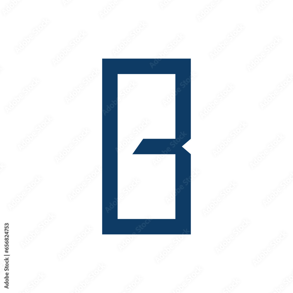 Monogram initial b letter mark logo design. Monogram design vector b logo. Monogram initial letter mark b logo. Design simple b monogram Monogram initial b letter mark logo design. Monogram design vector b logo. Monogram initial letter mark b logo. Design simple b monogram
