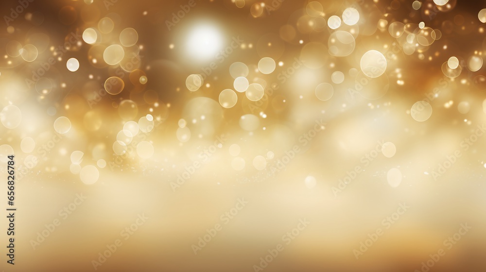 Golden Background with Bokeh. Space for Copy Golden Background with Bokeh. Space for Copy