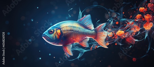DNA fish journeys to existence © 2rogan