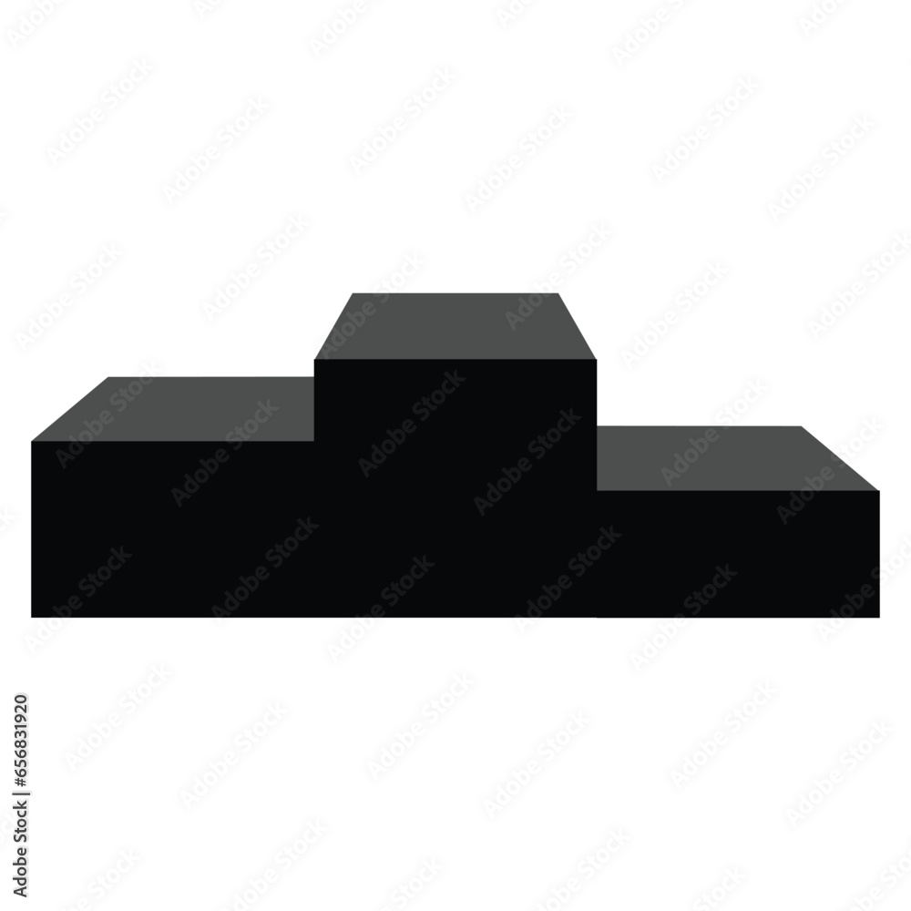 podium icon vector podium icon vector