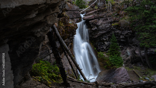 Waterfall Shadows
