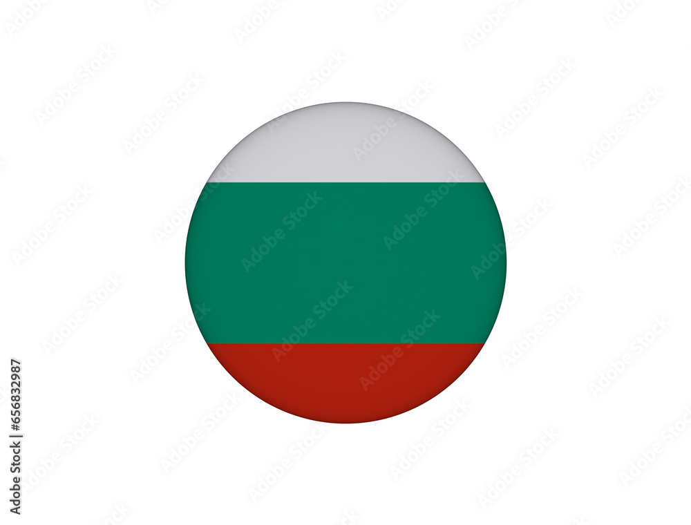 Obraz premium Bulgaria Flag