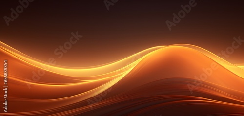 Organic form panorama wallpaper background with Light effect natural and glossy material Concept for business design