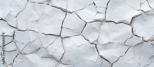 Cracked white marble texture wallpaper background