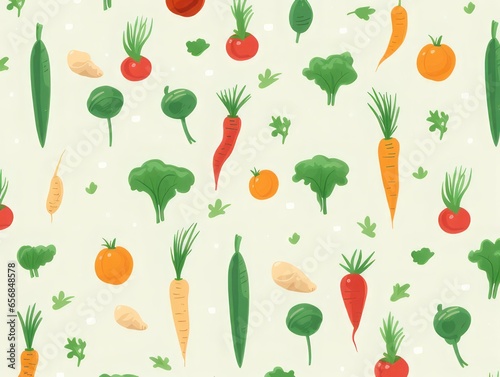 Odd veggies pattern