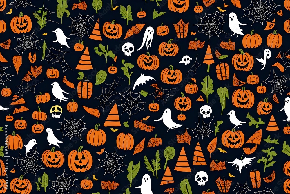 halloween pattern halloween pattern