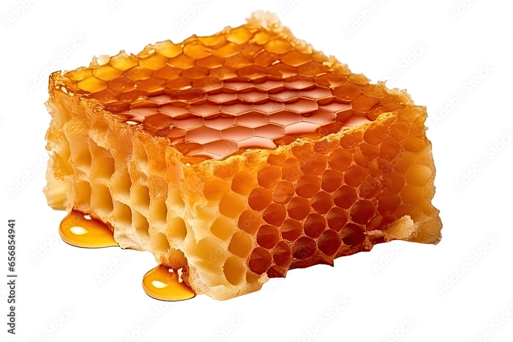 Honeycomb isolated on transparent background Honeycomb isolated on transparent background