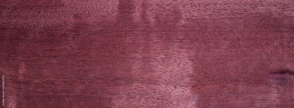 Fototapeta premium Closeup texture of wooden flooring made of Purpleheart