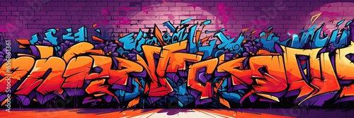 Colorful grafitti wall background