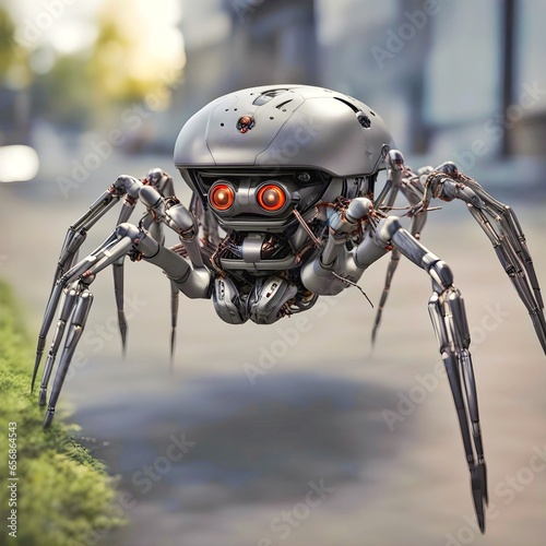 Robotic spider warrior © fatih