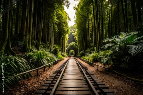 footpath in the forest