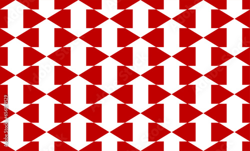 seamless red geometric pattern with triangles, grid diamond repeat style, replete image design for fabric print, wallpaper, red background, t-shirt fashion paint