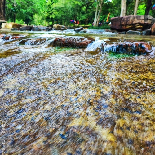 waterfall in the park
