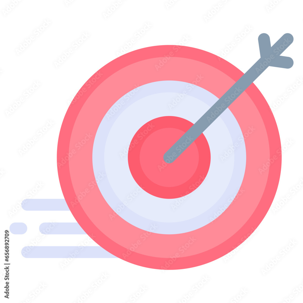 Vector Icon Target, Goal, Focus, Aim, Success Vector Icon Target, Goal, Focus, Aim, Success