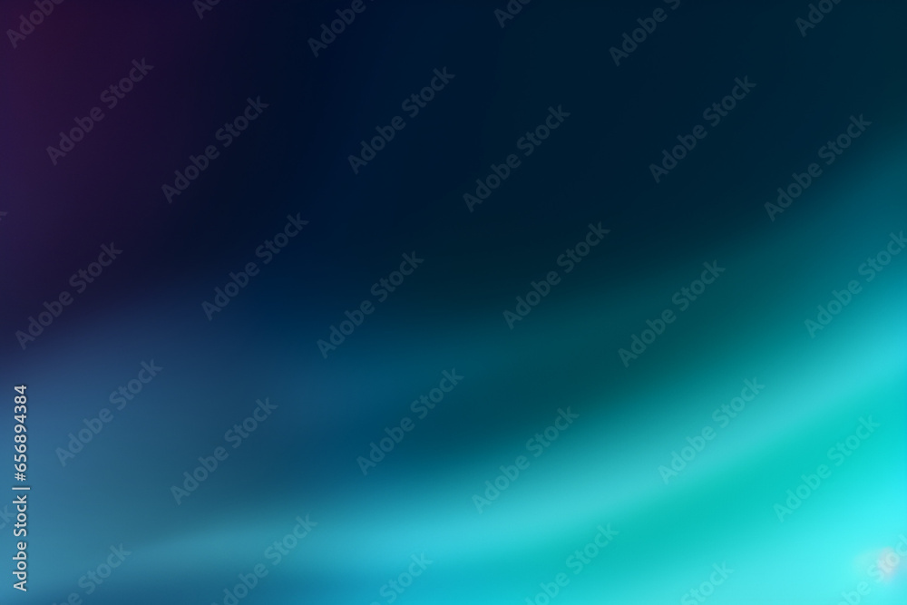 Abstract Blurred Background With Very Dark Blue, Dark Cyan and Dark Slate Gray Colors. Soft Blurred Design Element Can Be Used as Background, Wallpaper or Card.