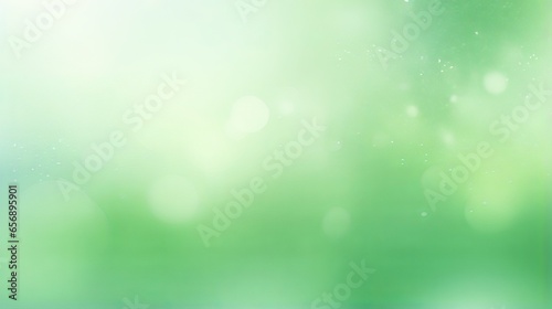 Glowing blurred light green background, creative design for spring and summer season