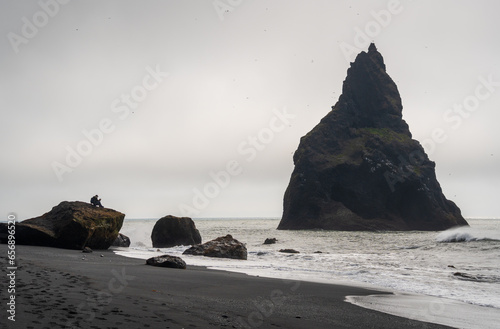 Black Sand Beach Reynisfjara in Iceland