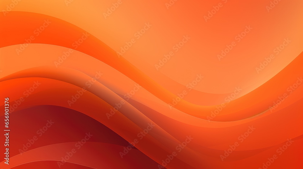 Warm Orange Gradient Waves Warm Orange Gradient Waves