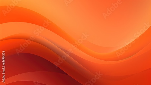 Warm Orange Gradient Waves