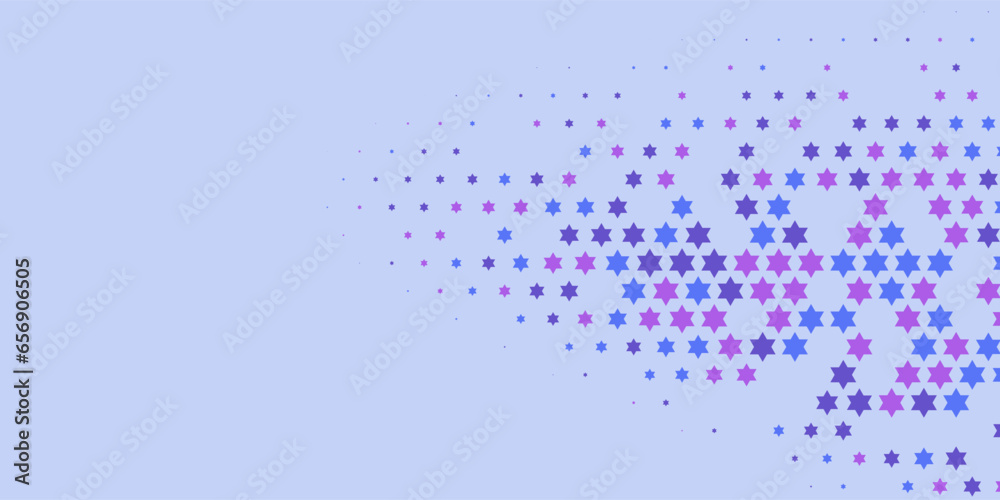 Stars wide banner Two Color Abstract Illustration background beautiful wallpaper of colorful multi sizes stars Stars wide banner Two Color Abstract Illustration background beautiful wallpaper of colorful multi sizes stars