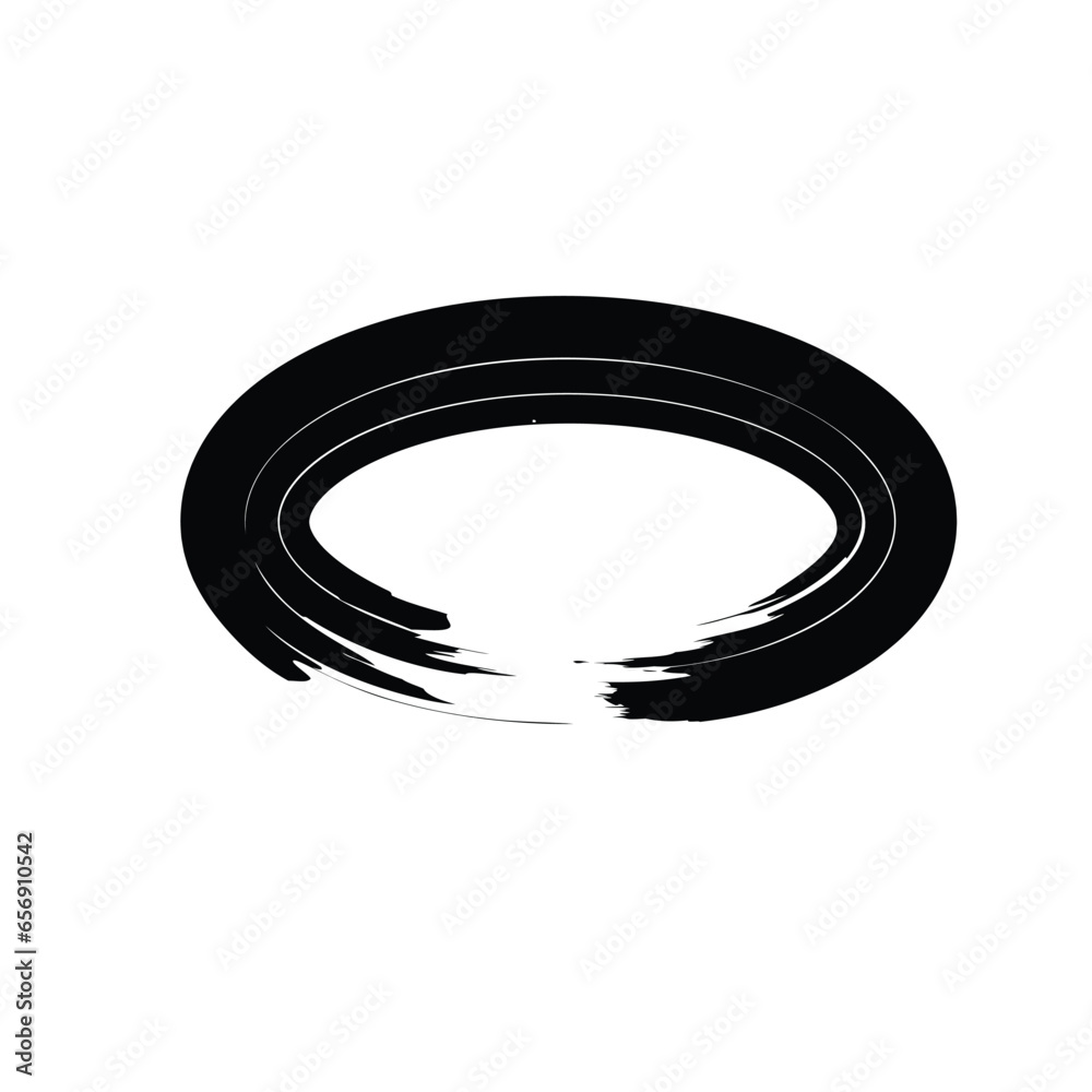 Abstract Horizontal Oval Grunge Shape Hand Drawn rounded shape Abstract Horizontal Oval Grunge Shape Hand Drawn rounded shape