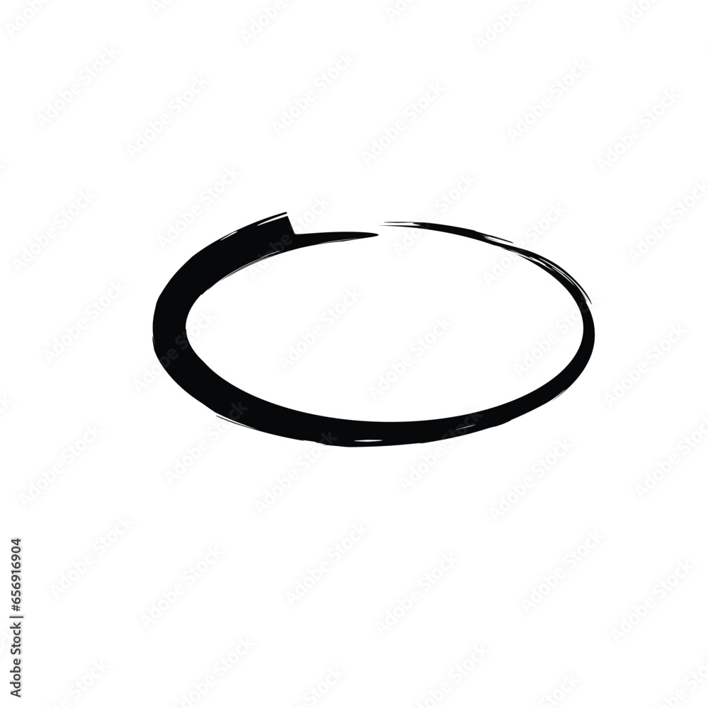Abstract Horizontal Oval Grunge Shape Hand Drawn rounded shape Abstract Horizontal Oval Grunge Shape Hand Drawn rounded shape