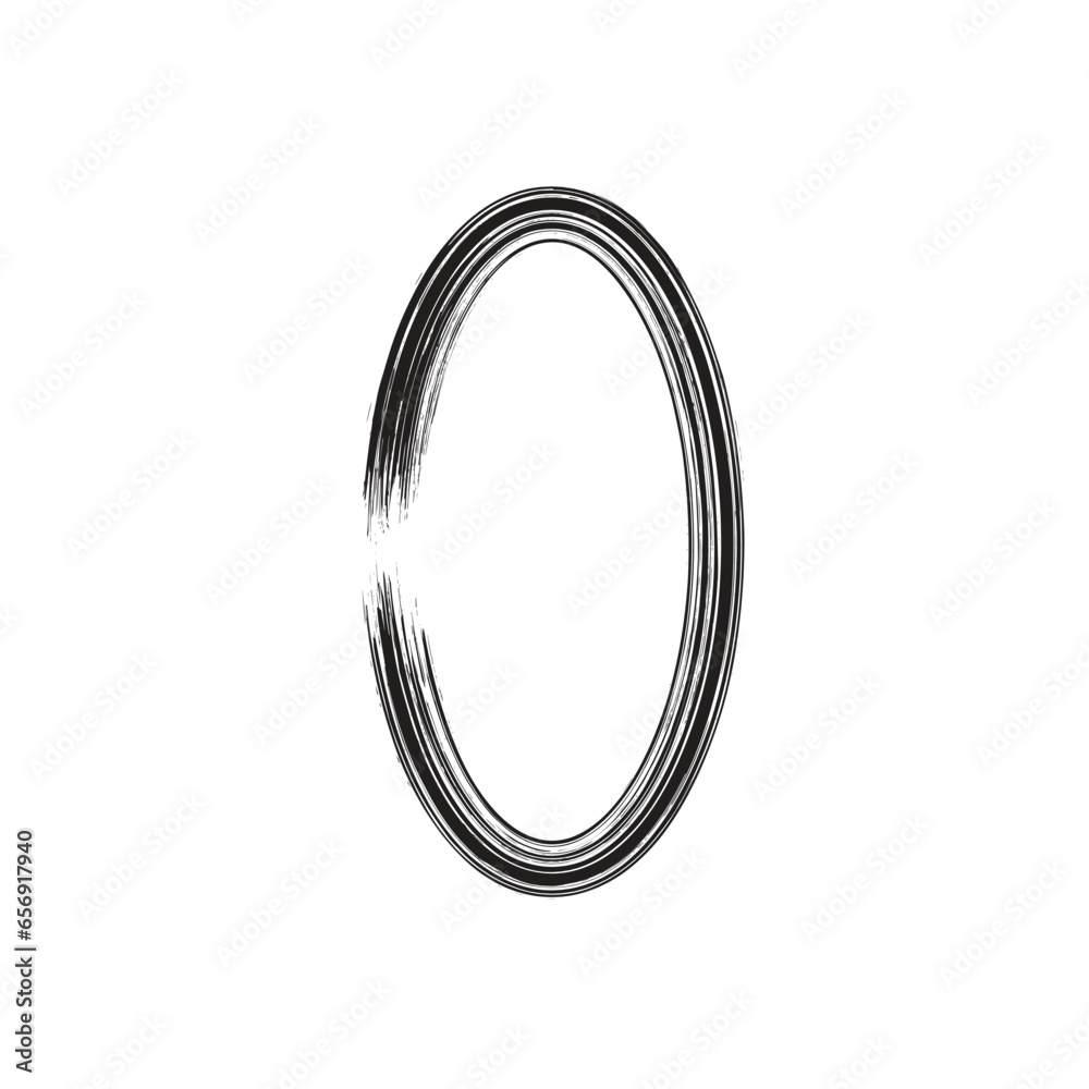 Abstract Vertical Oval Grunge Shape Hand Drawn rounded shape Abstract Vertical Oval Grunge Shape Hand Drawn rounded shape