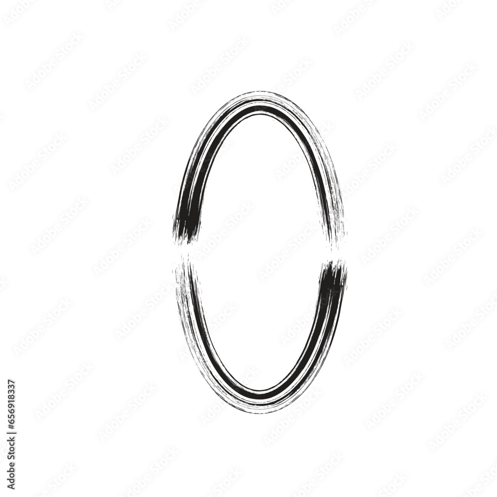 Abstract Vertical Oval Grunge Shape Hand Drawn rounded shape Abstract Vertical Oval Grunge Shape Hand Drawn rounded shape