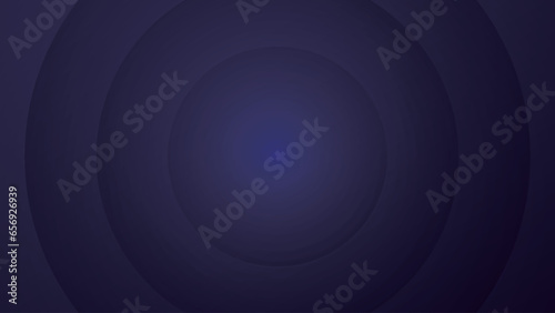 16:9｜シンプルな青系の円の背景素材