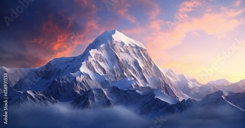 Mount Cook's harmonious dance of dusk.