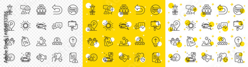 Outline Search car, Clean hands and Swipe up line icons pack for web with Human rating, Undo, Discount tags line icon. Car service, Coronavirus, Hold heart pictogram icon. Vector