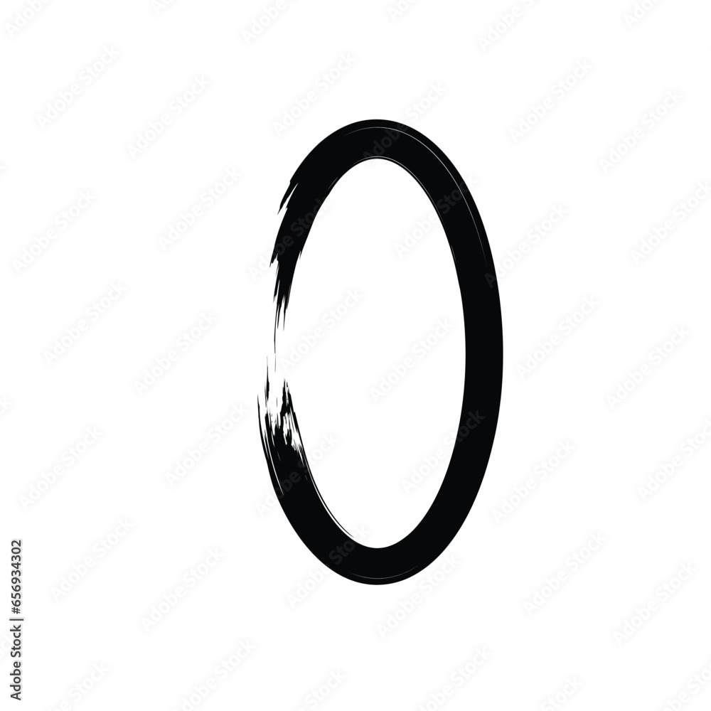 Hand Drawn Vertical Oval line Bold Stroke Shape Abstract rounded shape Hand Drawn Vertical Oval line Bold Stroke Shape Abstract rounded shape